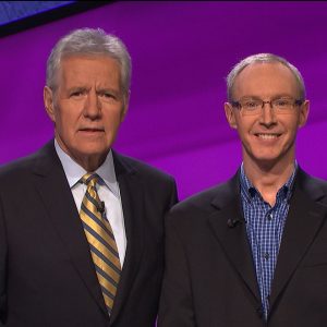 Darren Harris Fain with Alex Trebek