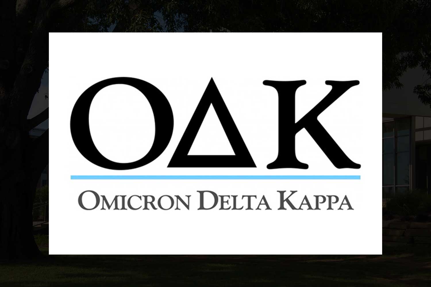 Omicron Delta Kappa logo