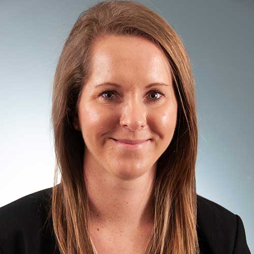 a woman smiling for the camera