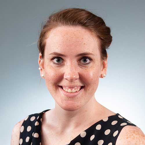 a woman smiling for the camera