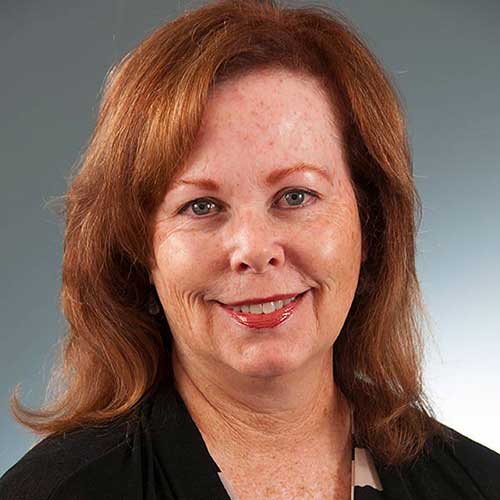 a person smiling for the camera