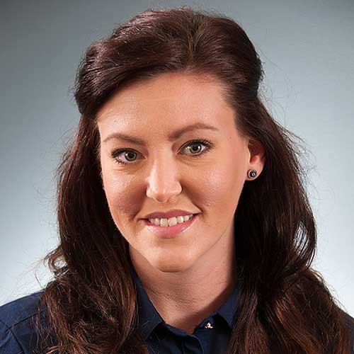 a close up of a woman