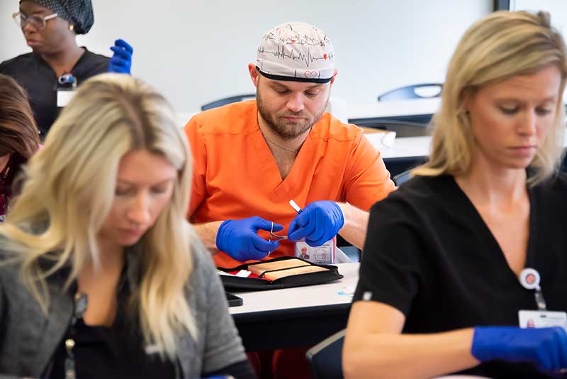 Nursing STudents in class