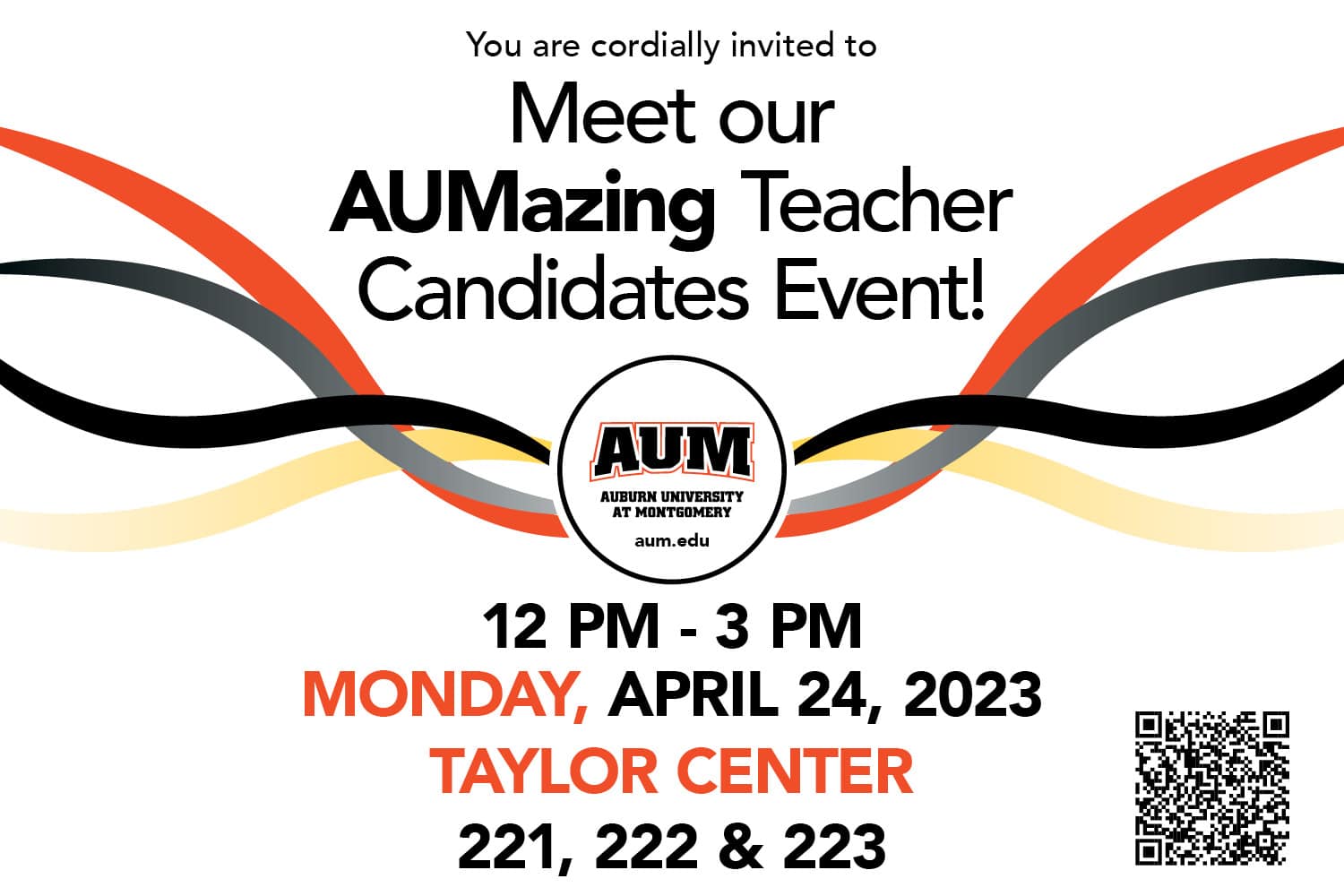AUMazing Teacher Candidates Event AUM