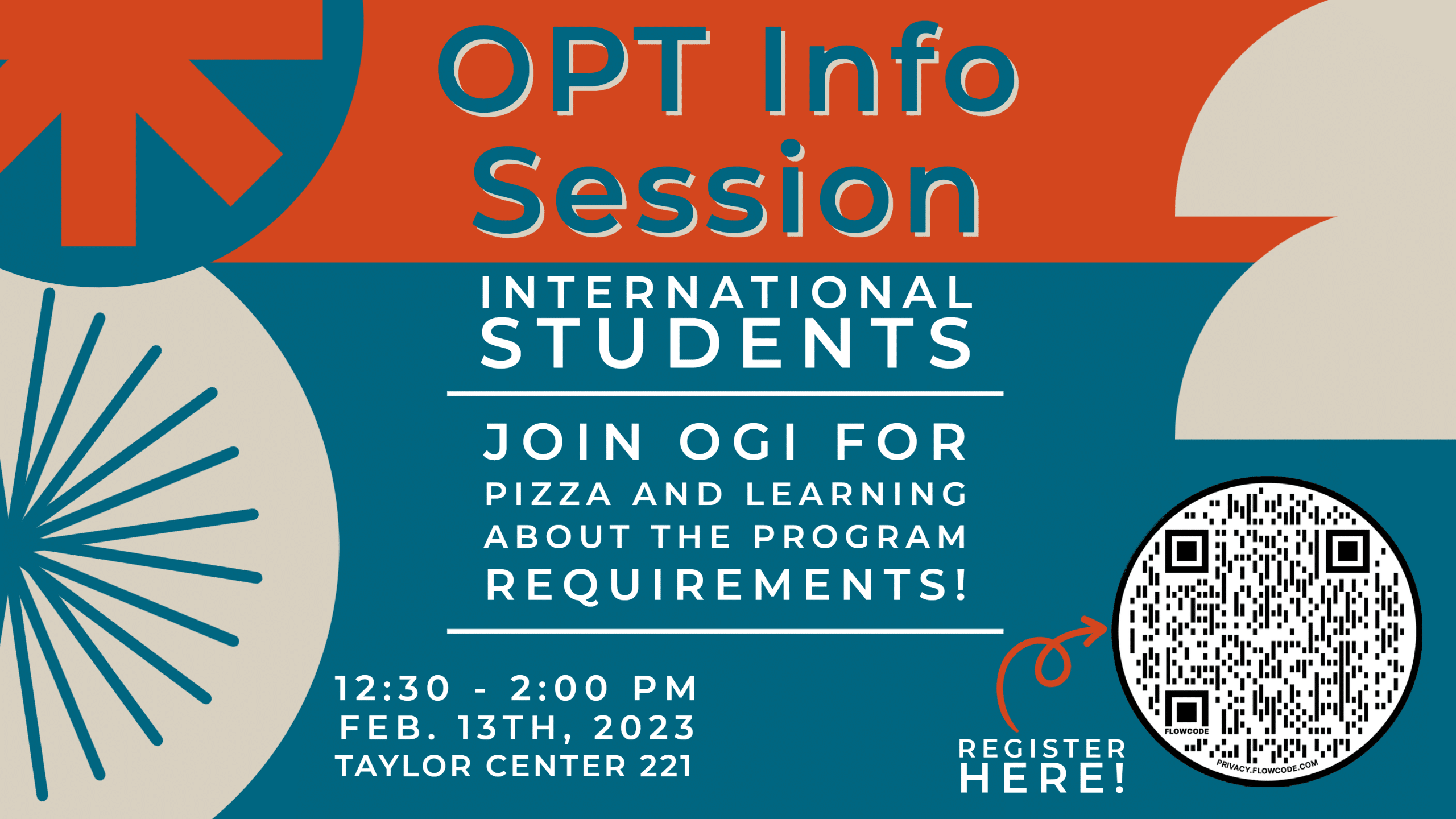OPT Info session for International Students