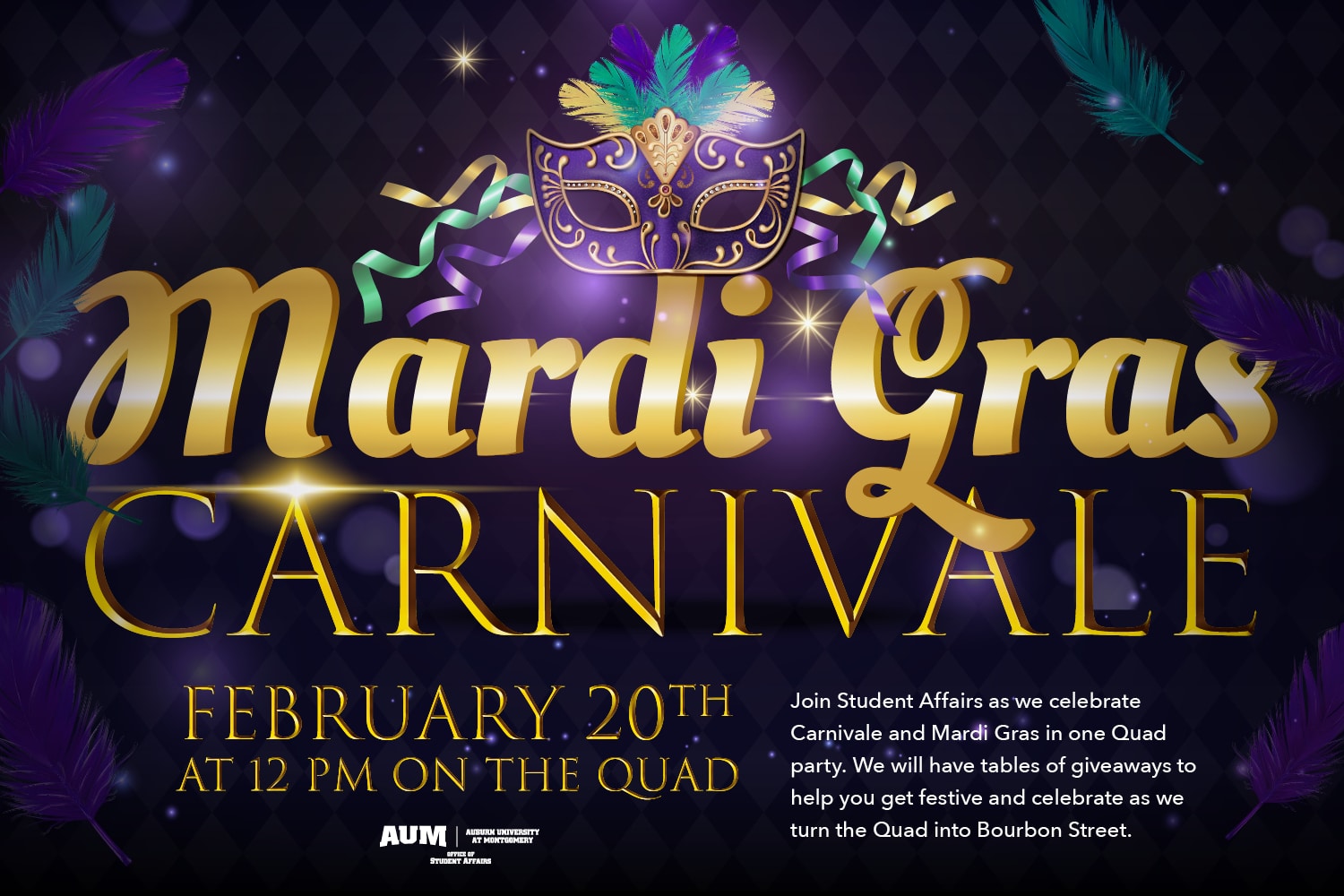 Carnivale & Mardi Gras Celebration AUM