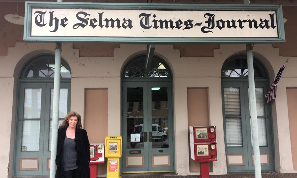 a person standing in front of a store