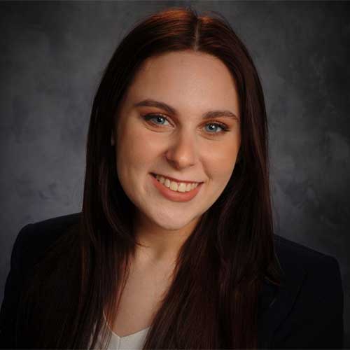 a woman smiling for the camera