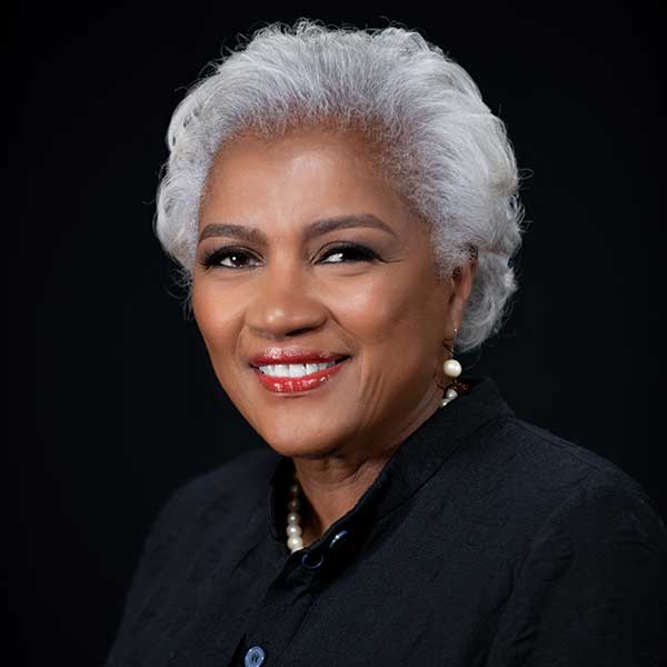 Donna Brazile posing for the camera