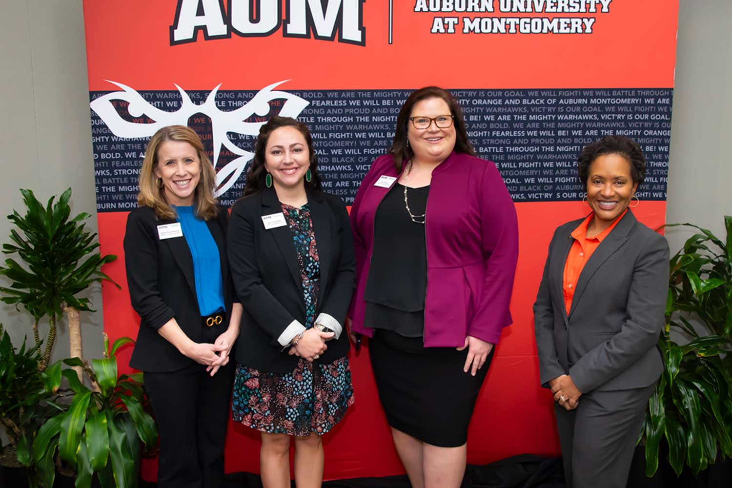 Antonia Harris et al. posing for a photo