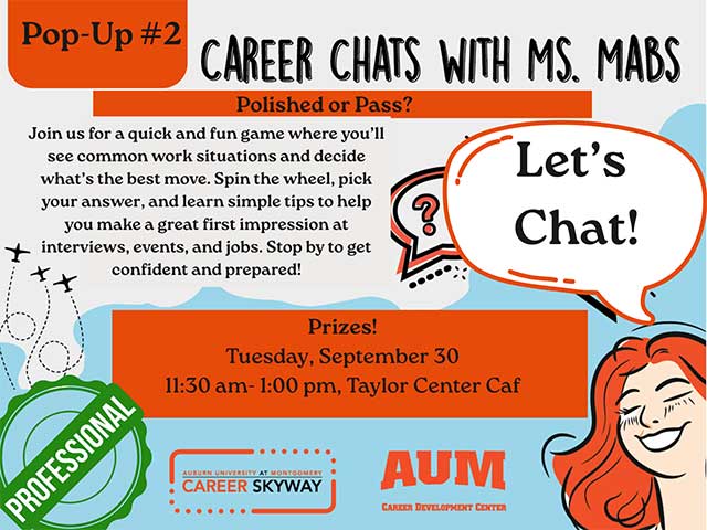 Career Chat with Mrs Mabs Polished or Pass?