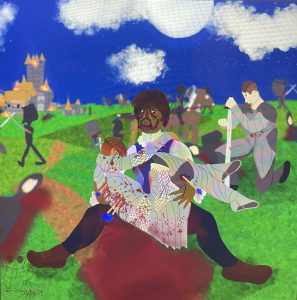Artwork by LAMP student Harmony Koda