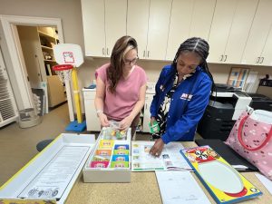 The MS-SLP program began clinicals for incoming graduate students.