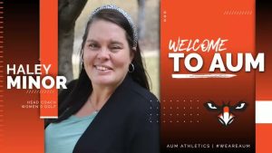 AUM welcomes Haley Minor as new golf coach.