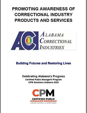 Promoting Awareness of Correctional Industries Products and Services