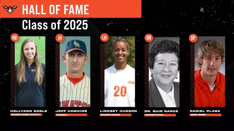 AUM Athletics' Class of 2025 Hall of Fame announced.