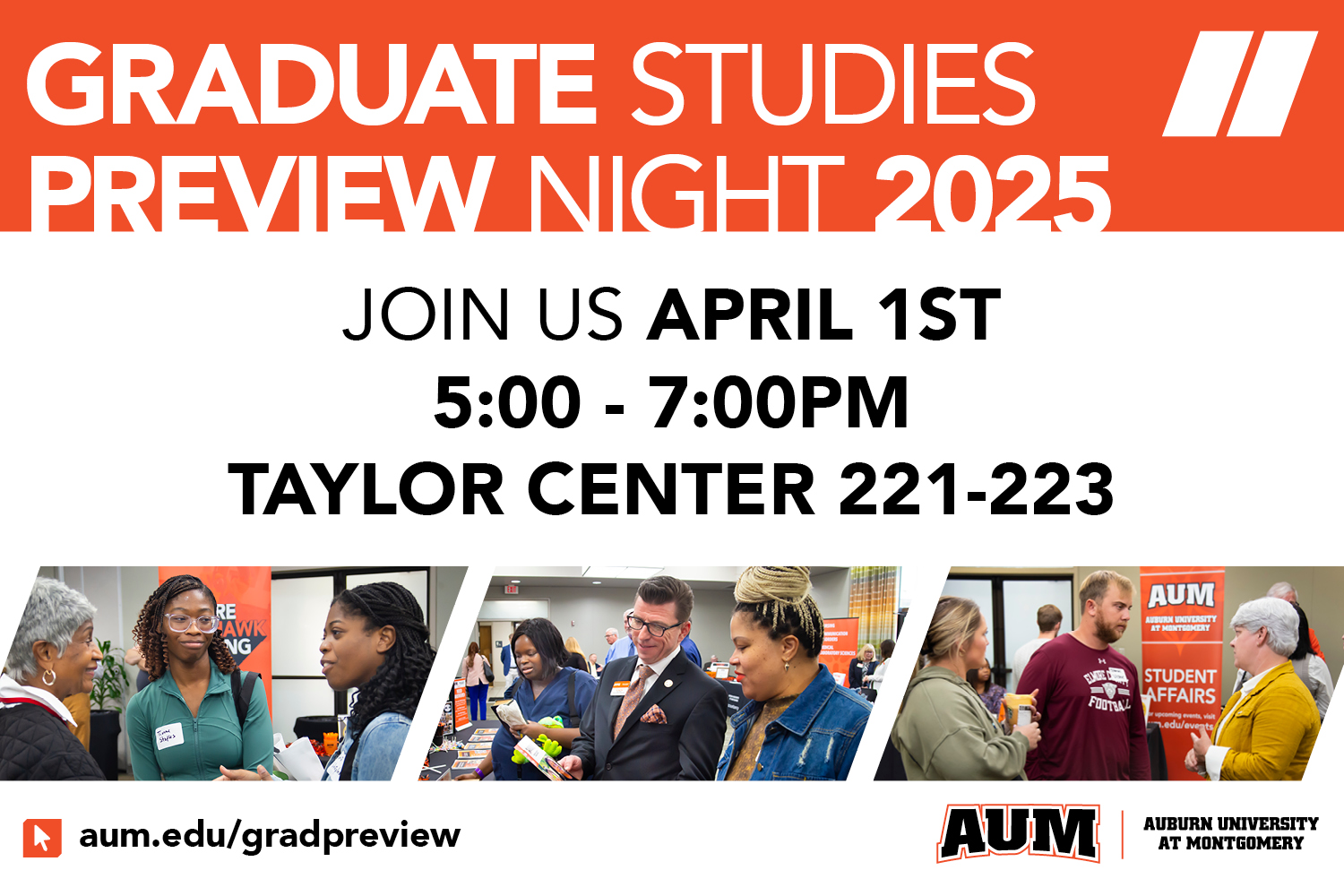 GradPreview Night April 1 2025