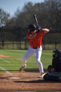 RH Frankland steps up to bat against Columbus State.