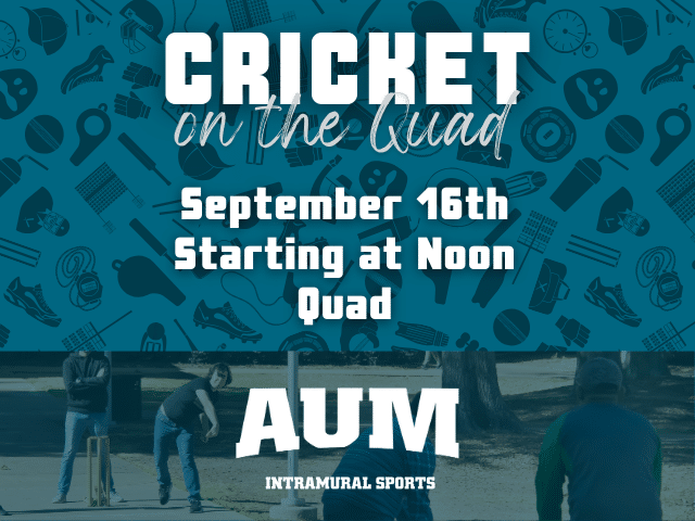 Intramural Sports - Cricket on the Quad