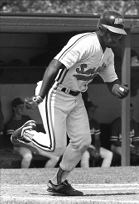 Auburn University at Montgomery Senators Pookie Wilson takes the field.