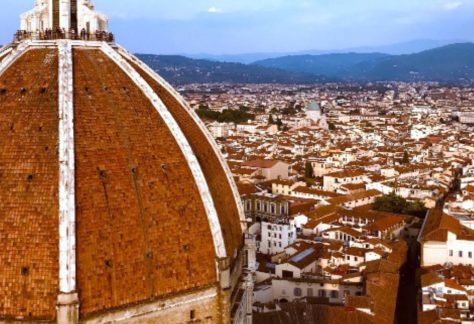 View of Florence skyline and Duomo dome—Auburn University at Montgomery study abroad in Italy
