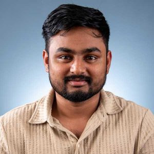 Pawan Chandu Veldi, an M.S. in Management Information Systems student at Auburn University at Montgomery