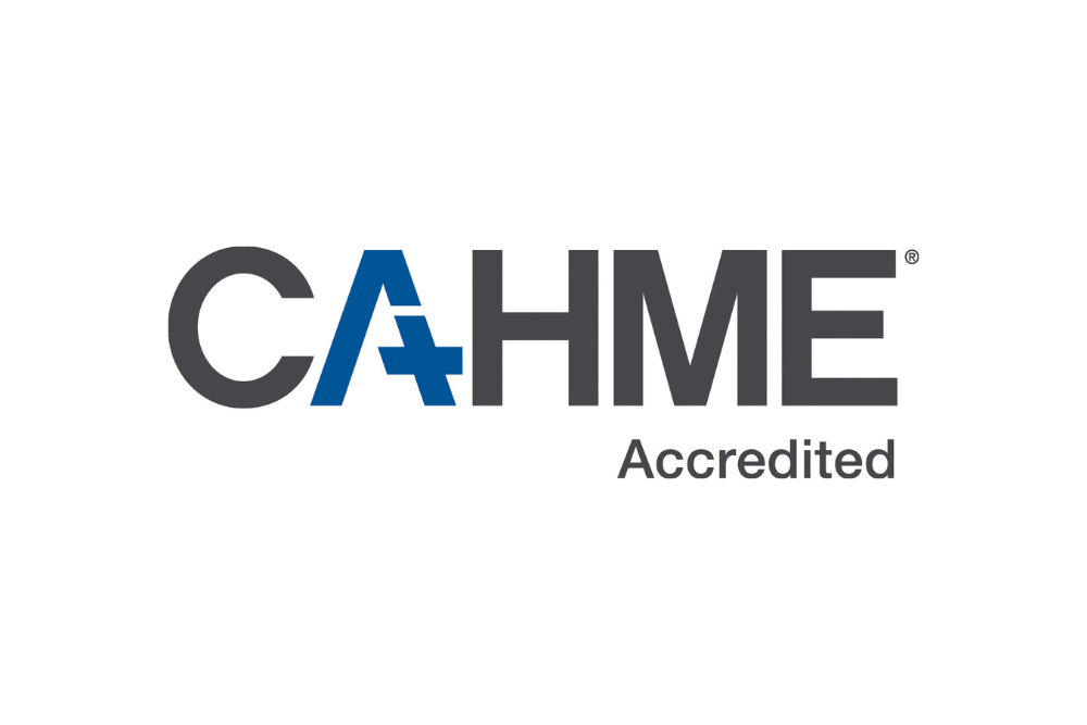 CAHME Accredited logo for Auburn University at Montgomery Master of Healthcare Administration program